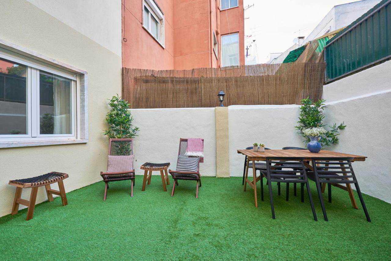 Belem Light Filled Apt With Patio, By Timecooler Lisbon Exterior photo